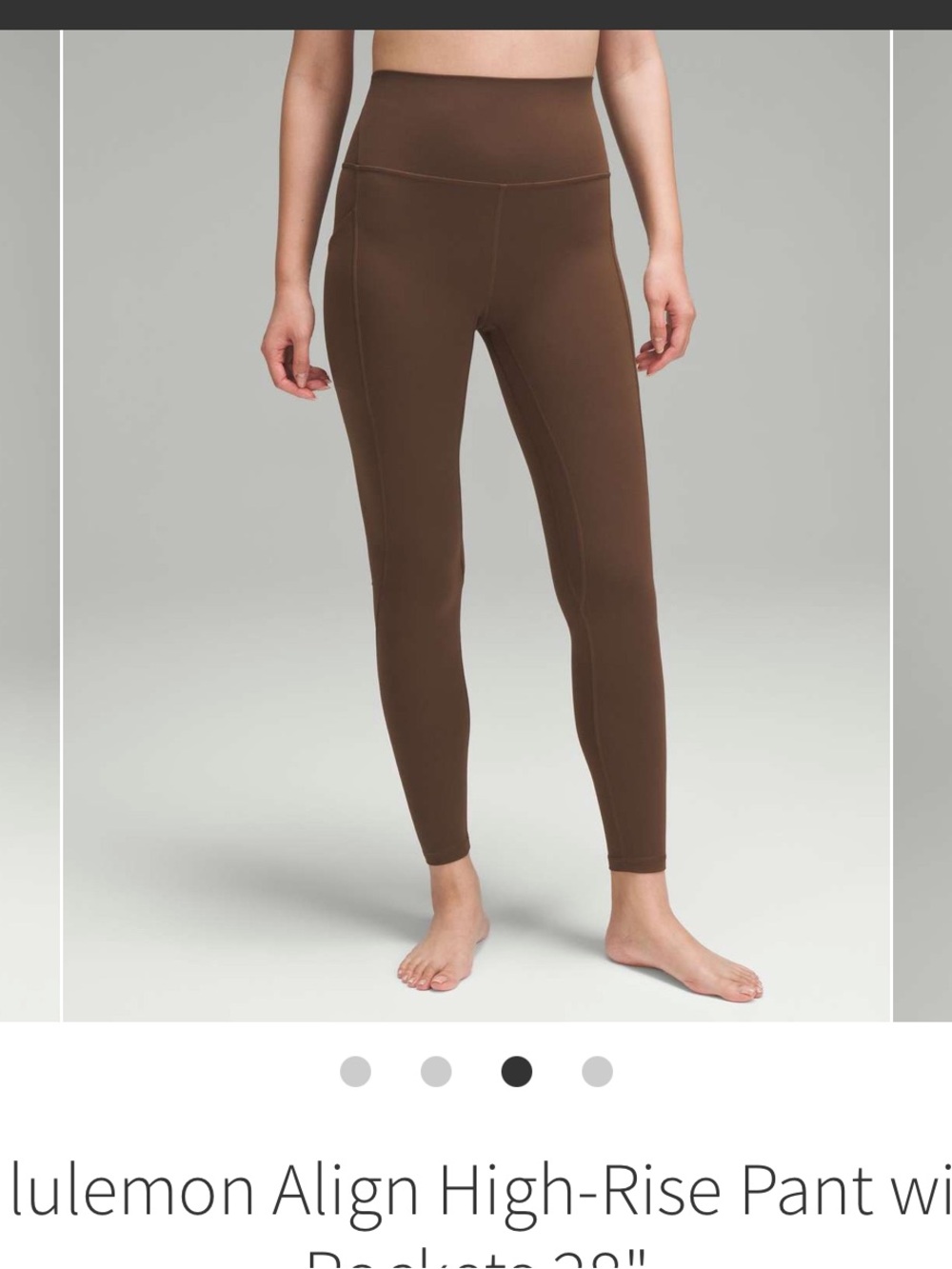 lululemon athletica Align High-Rise Pocket Leggings - Java